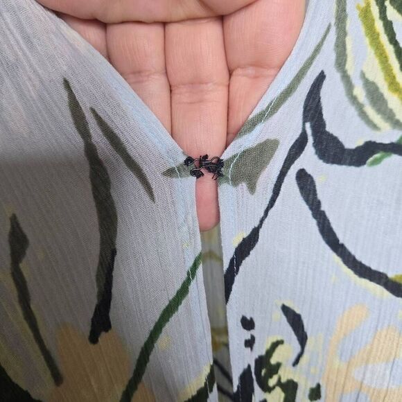 America & Beyond Boho Floral Kimono Cover Up Size XL - Picture 3 of 8